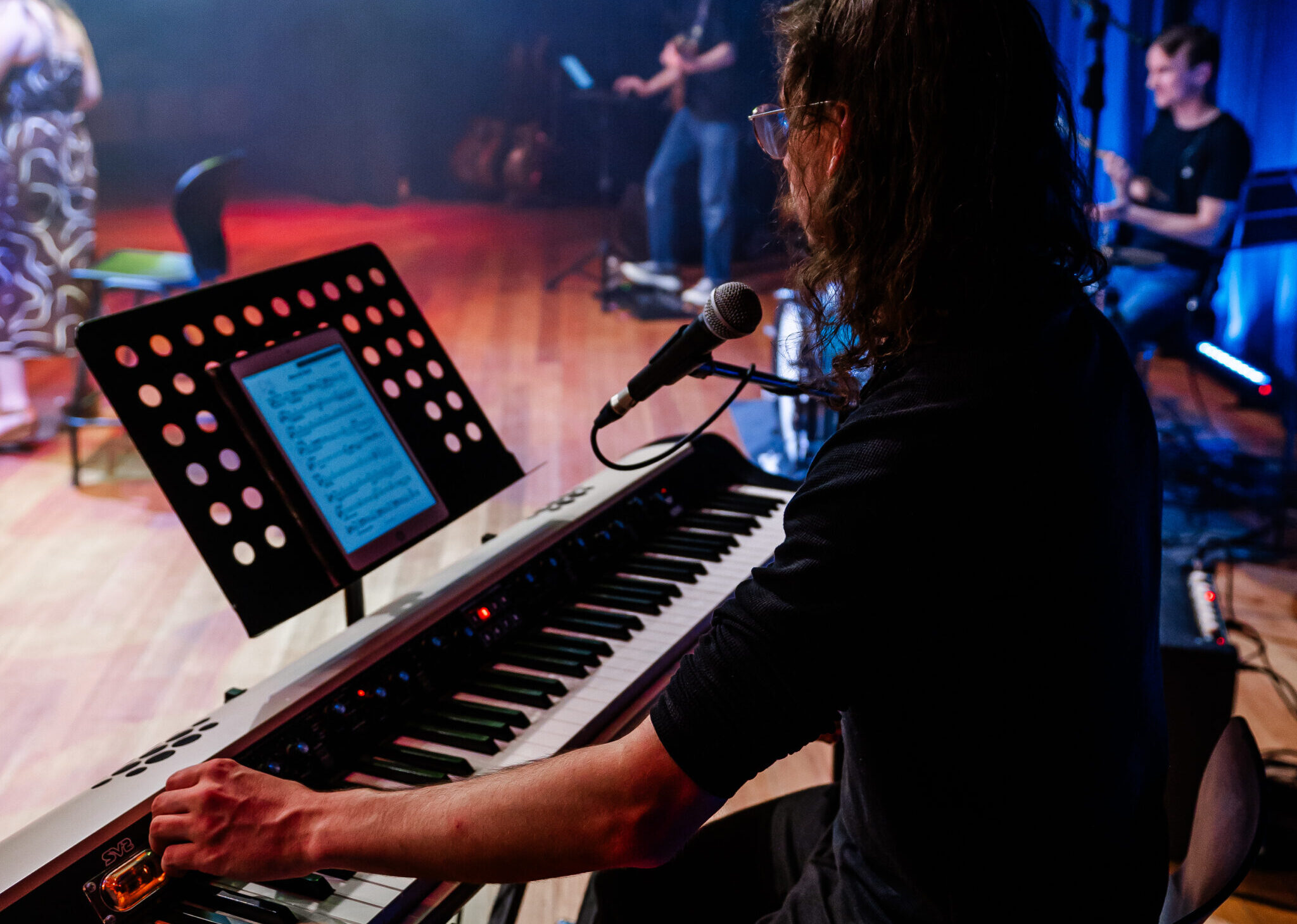 Piano accompaniment at Summer Sounds with SoundCheck 2025